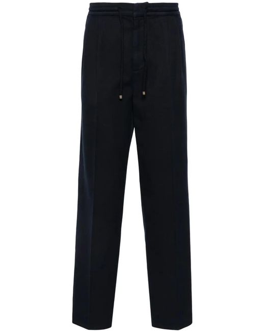 Brunello Cucinelli Blue Trousers for men