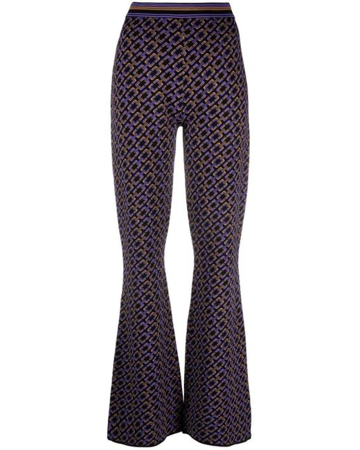 FLARE TROUSERS WITH SEQUINS