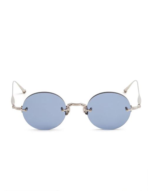 Gafas de sol con montura redonda Matsuda de color Blue