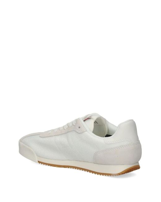 Tommy Hilfiger White Flag Logo Sneakers