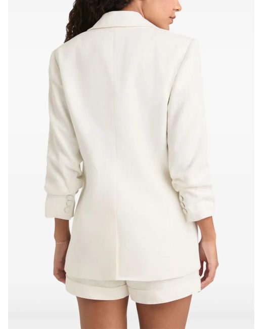 Cinq À Sept White Kylie Blazer