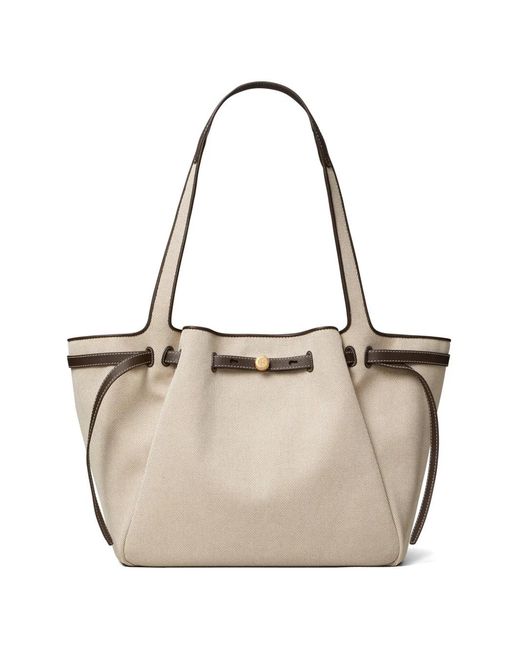 Borsa Tote di Tory Burch in Natural