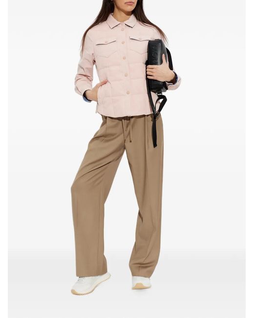 Moncler Pink Averau Jacket