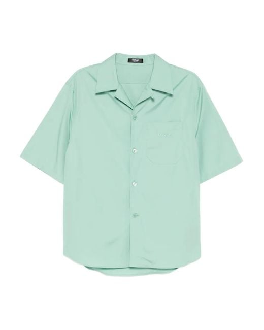 Versace Green Coral Theatre Shirt for men