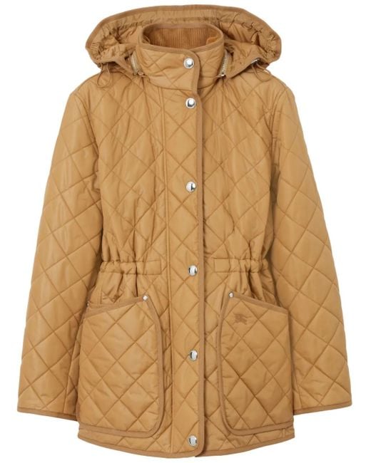 Burberry Brown Quilted Jacket