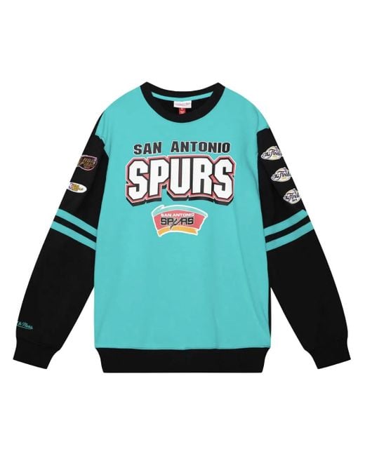 Mitchell & Ness Blue "Nba San Antonio Spurs" Sweatshirt for men