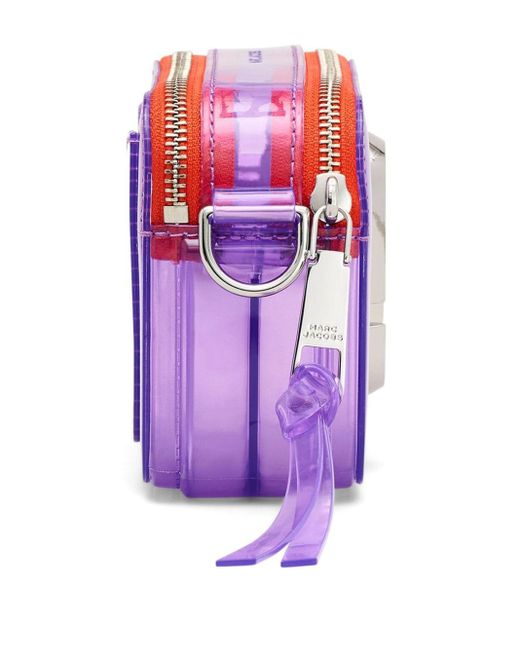 Marc Jacobs Purple The Jelly Snapshot Crossbody Bag