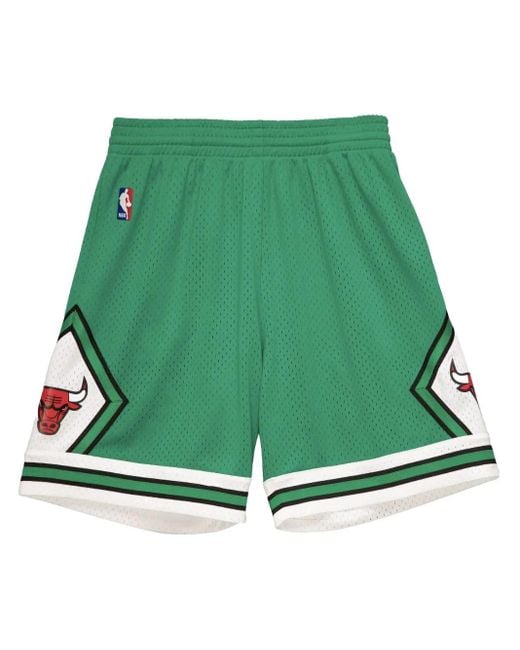 メンズ Mitchell & Ness "nba Chicago Bulls 2008" ショートパンツ Green