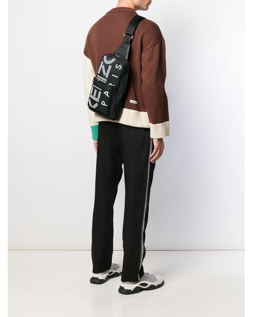 Sac bandouliere Logo Crew KENZO pour homme en coloris Noir Lyst