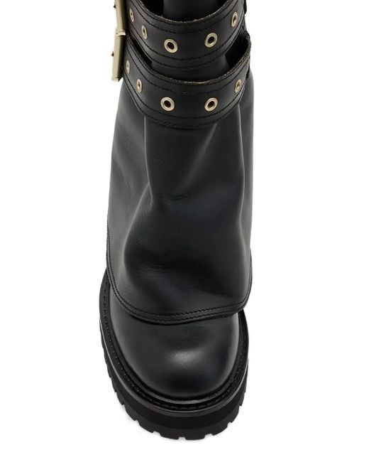 AllSaints Black Drew Boots