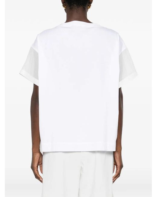 Brunello Cucinelli White Classic T-Shirt