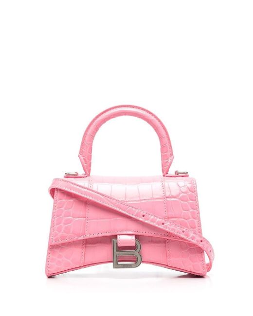 Balenciaga アワーグラス ハンドバッグ Pink