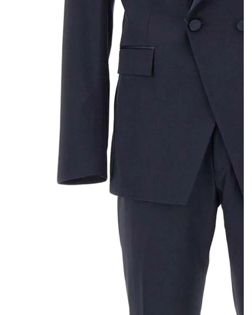 メンズ Corneliani ウール スーツ Blue