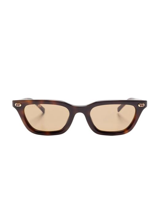 Gucci Natural Cat-Eye Sunglasses