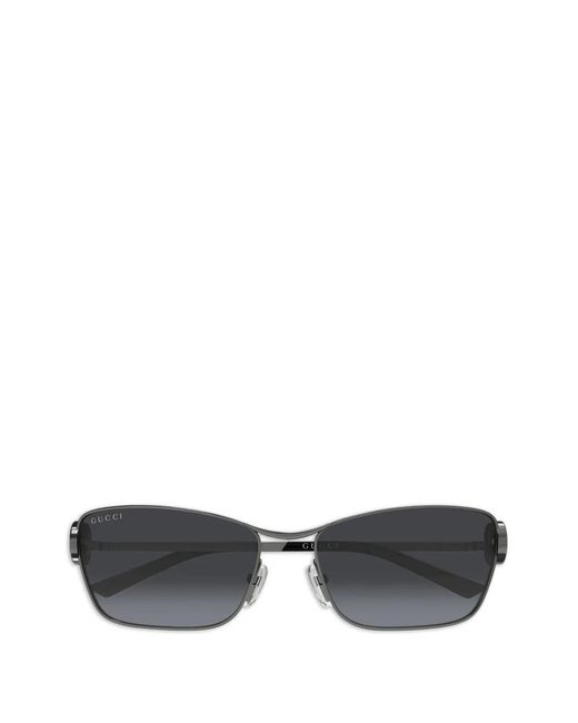 Gucci Gray Cat-Eye Frame Sunglasses