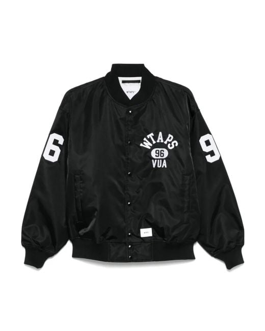 メンズ (w)taps Team Bomber Jacket Black
