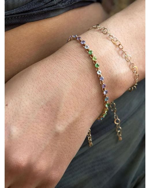 Dinny Hall Metallic 9K Shuga Ombré Tennis Bracelet
