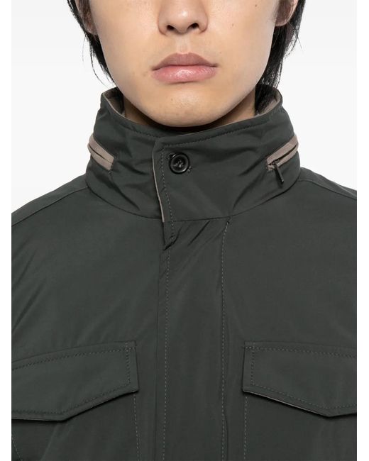 N.Peal Cashmere Gray Hampton Jacket for men