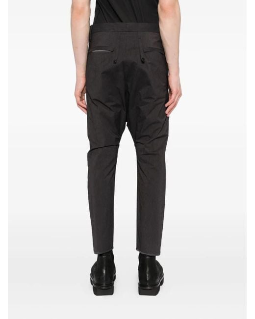 Carol Christian Poell Dead End Fly Drop-Crotch Trousers in Black