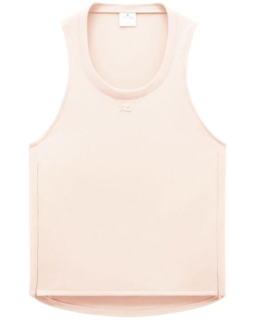 Courreges Natural Holistic Tank Top