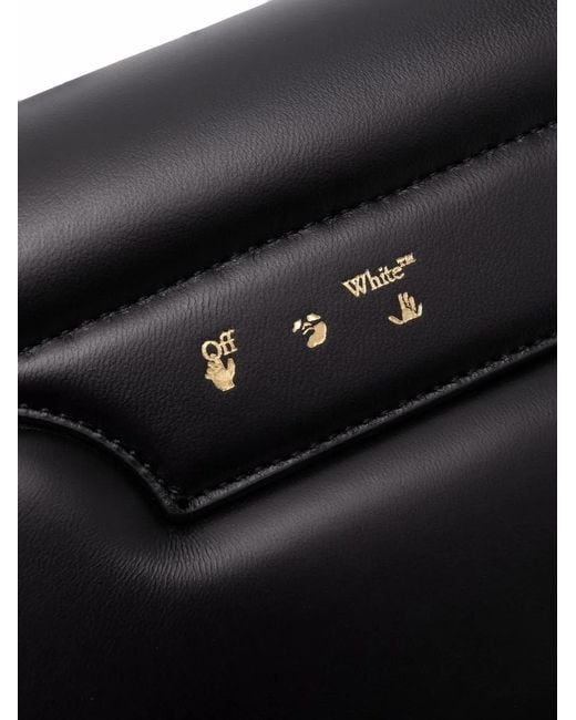 Off-White c/o Virgil Abloh Black Burrow 27 Shoulder Bag