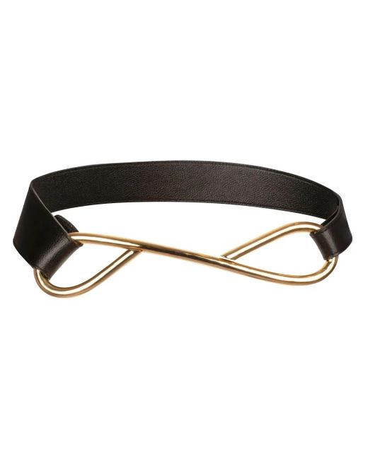 Silvia Tcherassi Black Odelia Belt