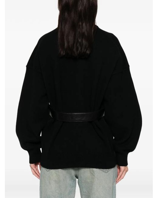 Alexander Wang Black Pocket Sweater
