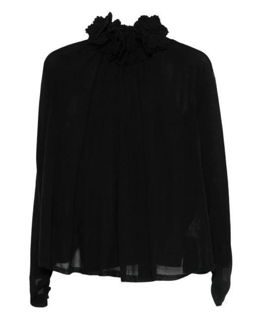 Zimmermann Black 'Hypnotic' Blouse