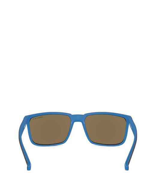 Arnette Blue Stripe Rectangle-Frame Sunglasses for men