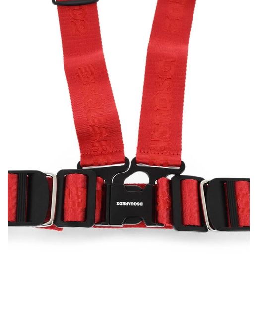 DSquared² Embroidered Logo Harness for men