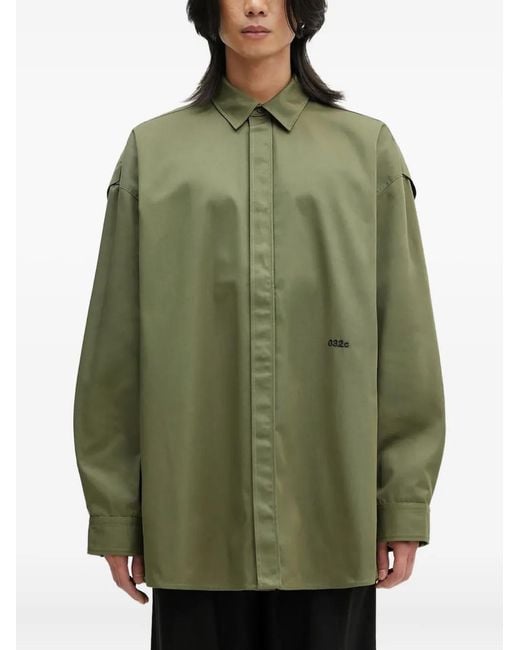 Camisa Steaming Optional 032c de color Green