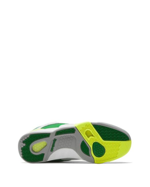 Reebok Green Court Victory Pump Lace-Up Sneakers