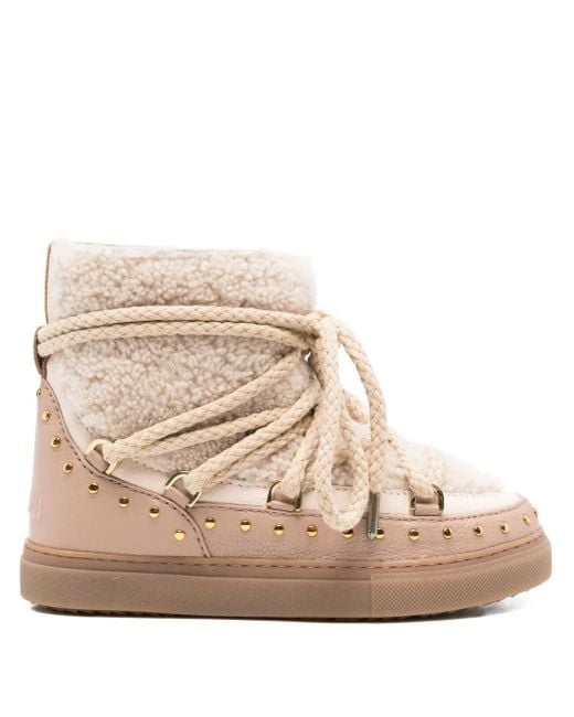 Inuikii Natural Curly Rock Ankle Boots