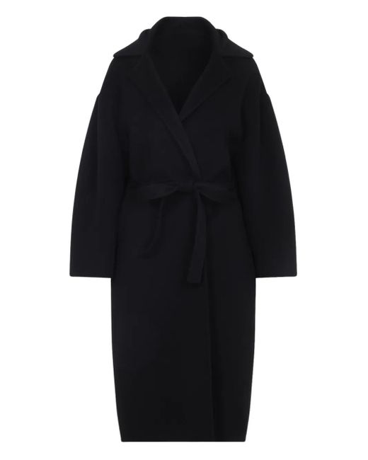 Alberta Ferretti Black Mantel mit Gürtel