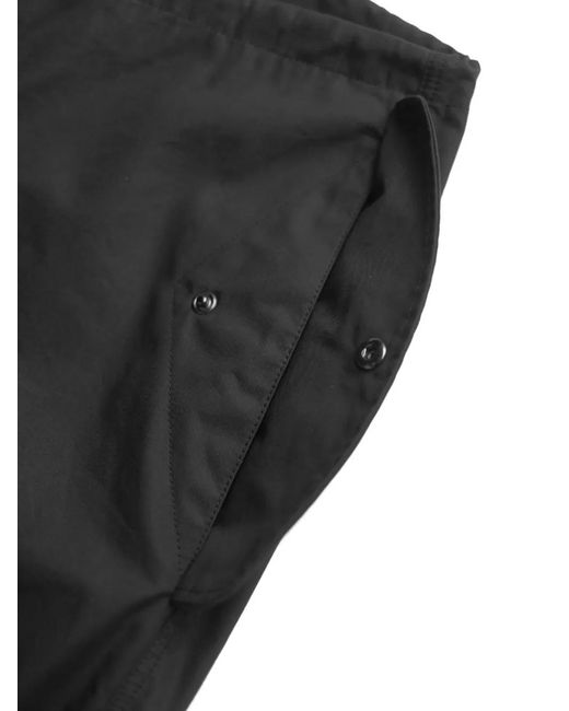 RRR123 Gray Paraclete Logo-Tape Trousers for men
