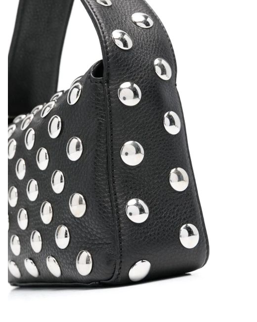 Khaite Black Elena Small Leather Handbag