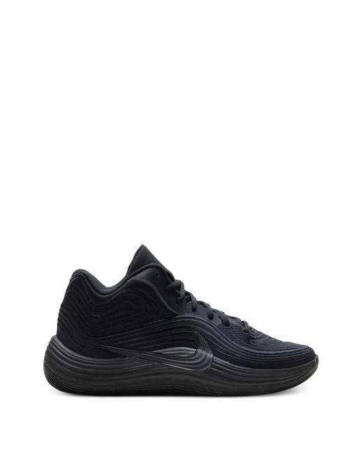 Nike Black Precision 8 Mid Sneakers for men