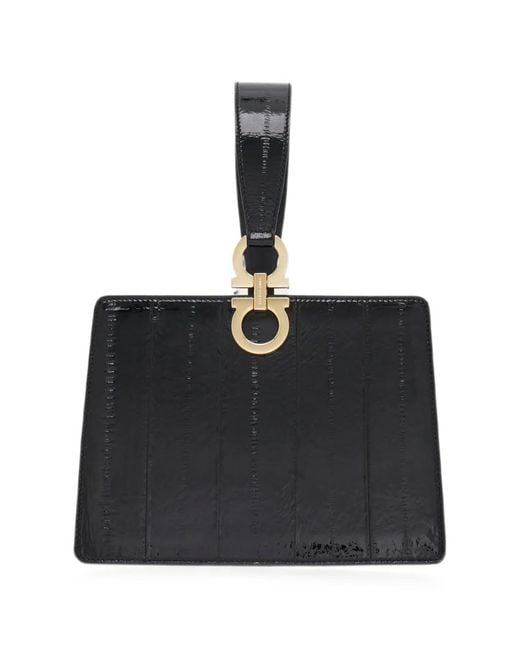 Clutch Mini di Ferragamo in Black