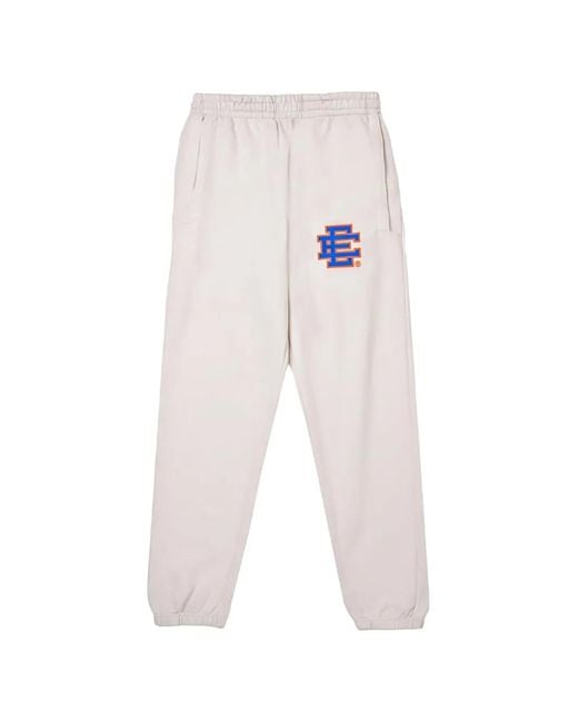 Eric Emanuel White Logo-Print Track Pants for men