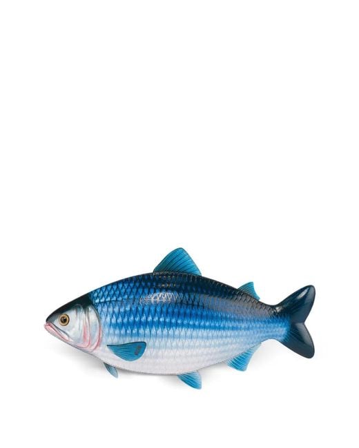 Moschino Blue Fish Shoulder Bag