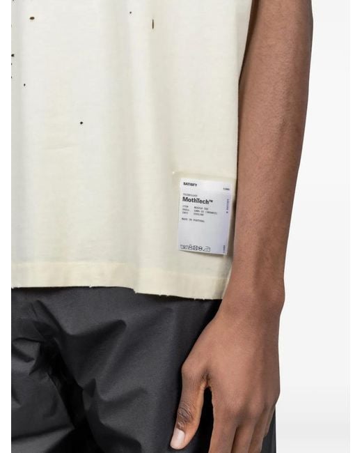 Satisfy Gray Graphic-Print Tank Top for men