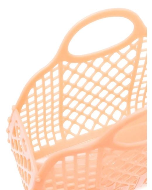 Chloé Orange Cage Tote Bag