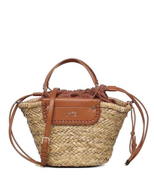 V73 Brown Vanna Shoulder Bag