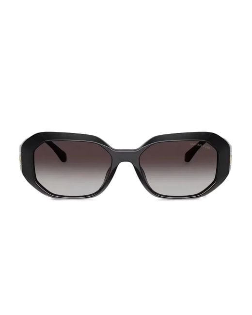 Michael Kors スクエアフレーム サングラス Black