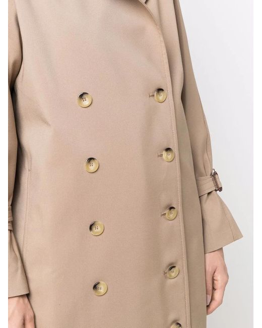 Totême Natural Double-Breasted Trench Coat