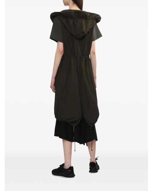 Y's Yohji Yamamoto フーデッド ベスト Black