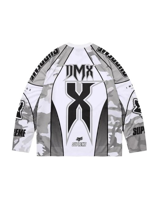 Supreme White X Fox Racing Sweatshirt for men
