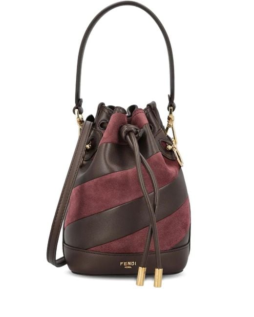 Fendi Brown Mon Tresor Bucket Bag