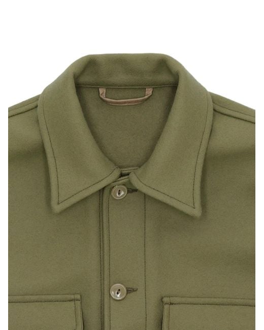 Fortela Green Edward Shirt Jacket for men