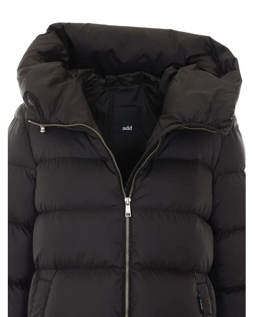 Add Black Cocoon Down Jacket
